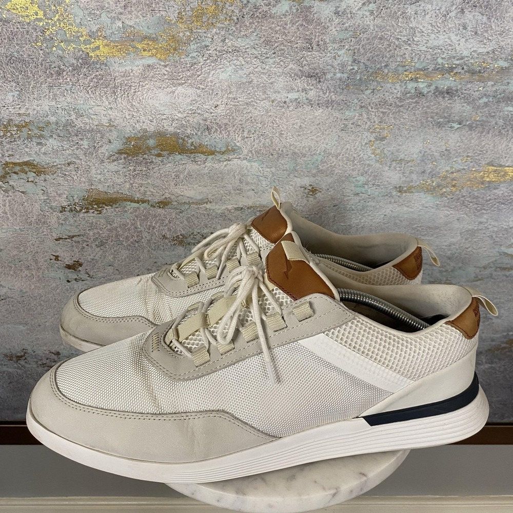 Wolf & Shepherd Shoes Mens Size 13 White Crossover Victory Trainer Sneakers